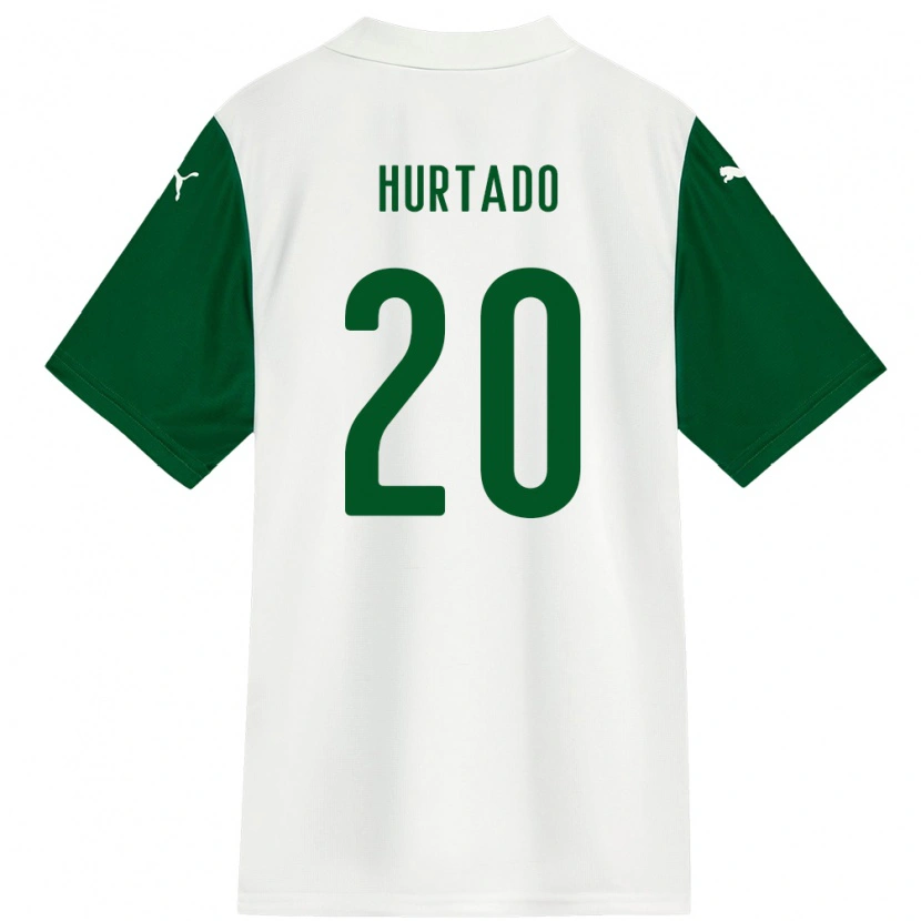 Danxen Kid Flavio Hurtado #20 White Green Away Jersey 2025/26 T-Shirt