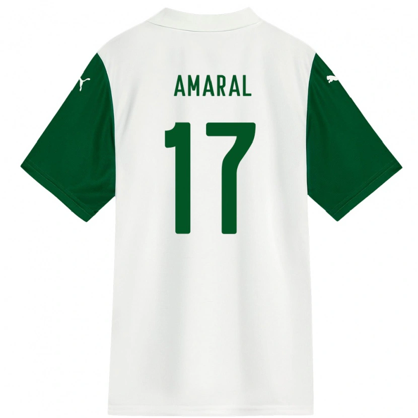 Danxen Kid Isadora Amaral #17 White Green Away Jersey 2025/26 T-Shirt