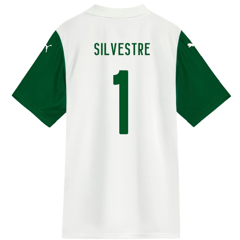 Danxen Kid Vinicius Silvestre #1 White Green Away Jersey 2025/26 T-Shirt