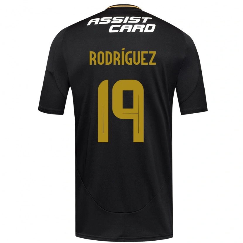 Danxen Kid Salomón Rodríguez #19 Black White Away Jersey 2025/26 T-Shirt