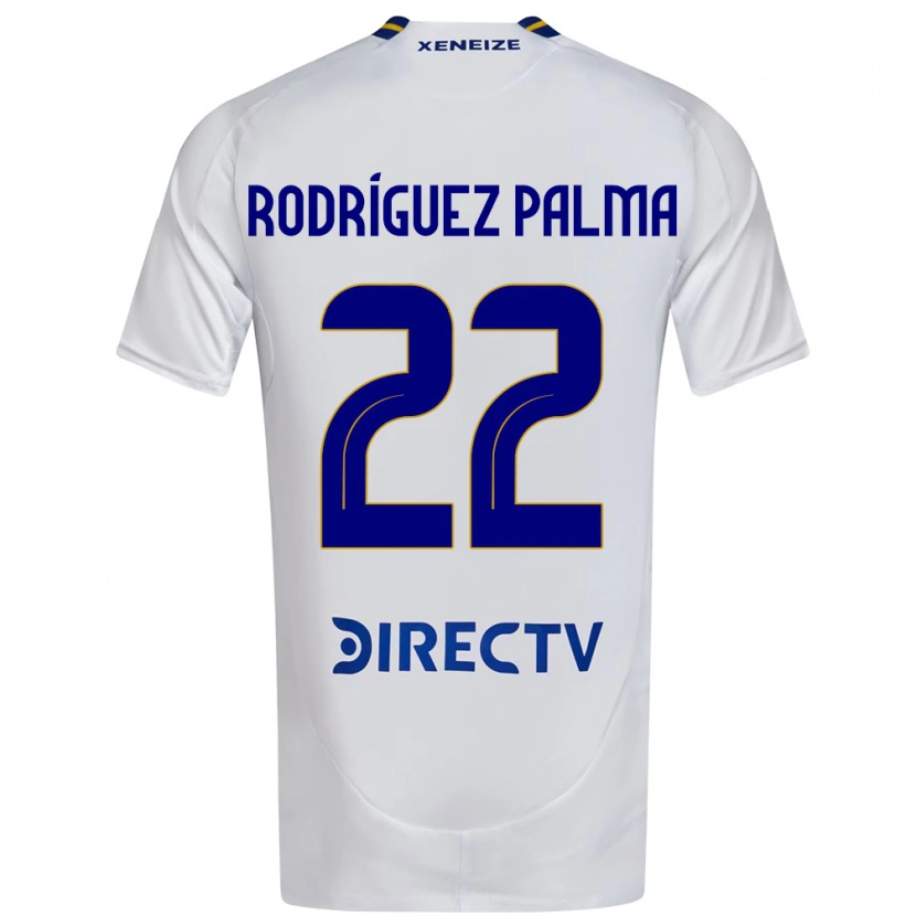 Danxen Kid Joaquina Rodríguez Palma #22 White Blue Away Jersey 2025/26 T-Shirt