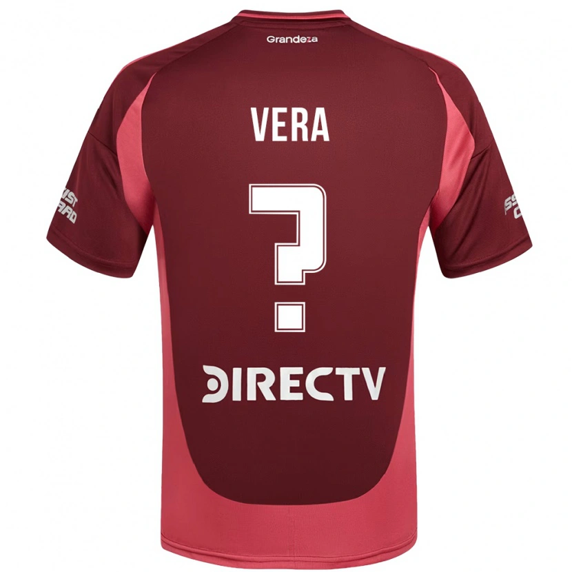 Danxen Kid Lautaro Vera #0 Burgundy Magenta Away Jersey 2025/26 T-Shirt