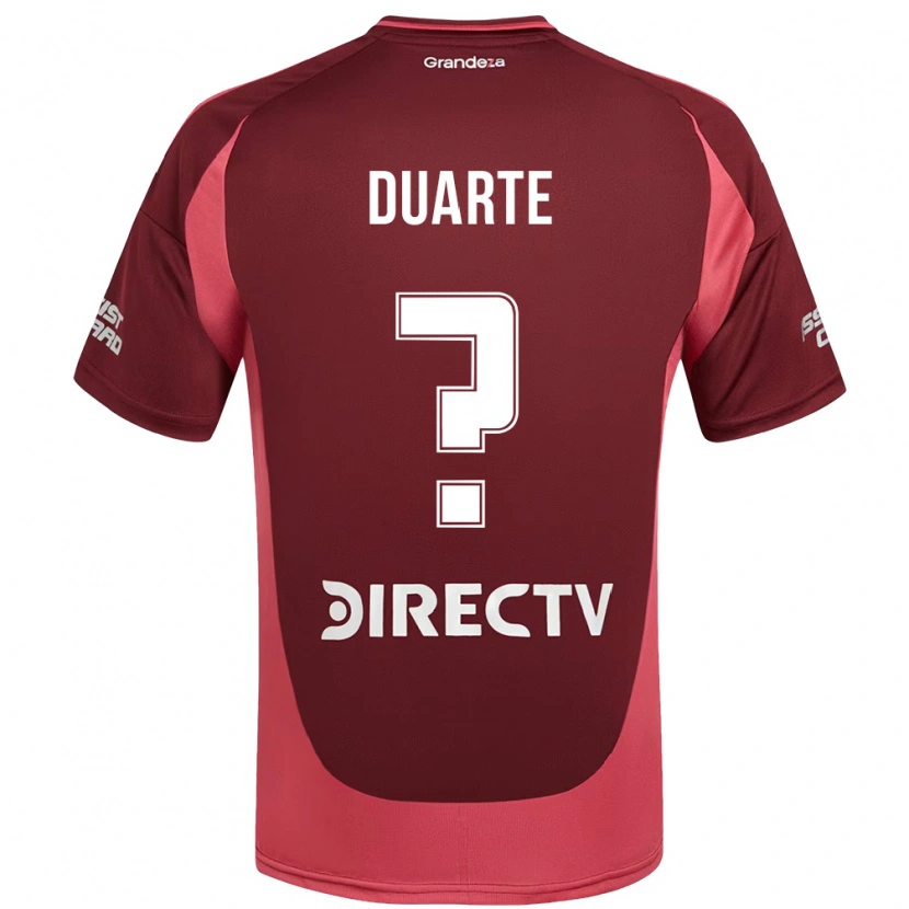 Danxen Kid Luciana Duarte #0 Burgundy Magenta Away Jersey 2025/26 T-Shirt