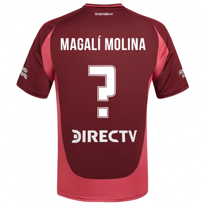 Danxen Kid Celena Magalí Molina #0 Burgundy Magenta Away Jersey 2025/26 T-Shirt