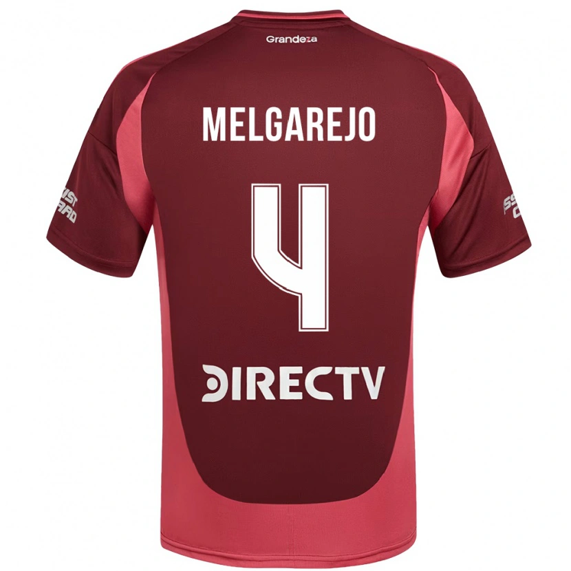 Danxen Kid Stephanie Melgarejo #4 Burgundy Magenta Away Jersey 2025/26 T-Shirt