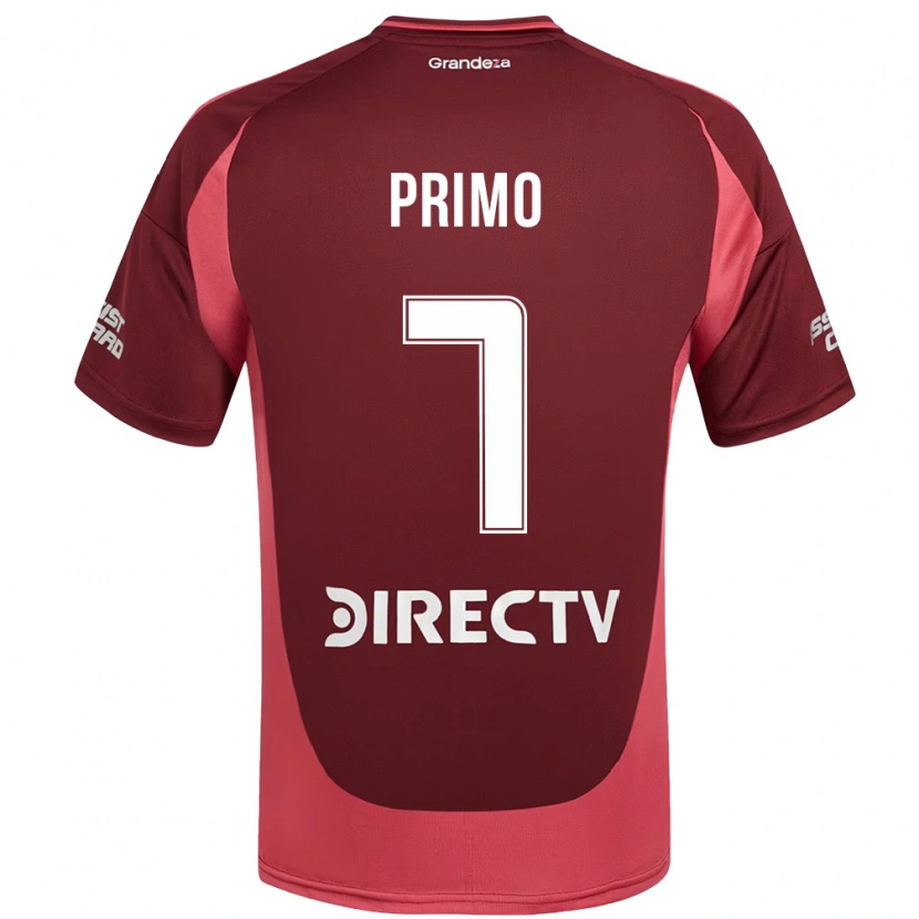 Danxen Kid Catalina Primo #7 Burgundy Magenta Away Jersey 2025/26 T-Shirt