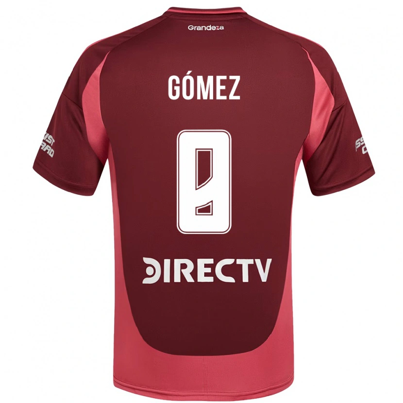 Danxen Kid Romina Gómez #8 Burgundy Magenta Away Jersey 2025/26 T-Shirt