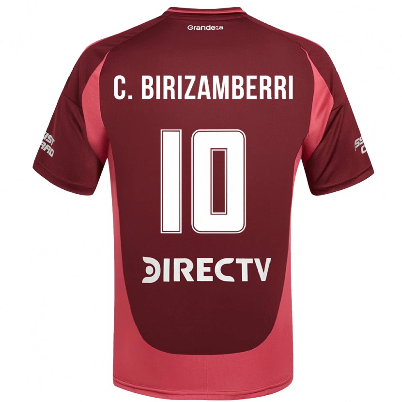 Danxen Kid Carolina Birizamberri #10 Burgundy Magenta Away Jersey 2025/26 T-Shirt