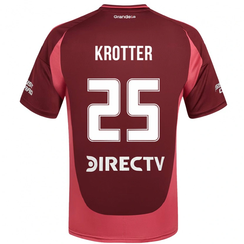 Danxen Kid Martina Krotter #25 Burgundy Magenta Away Jersey 2025/26 T-Shirt