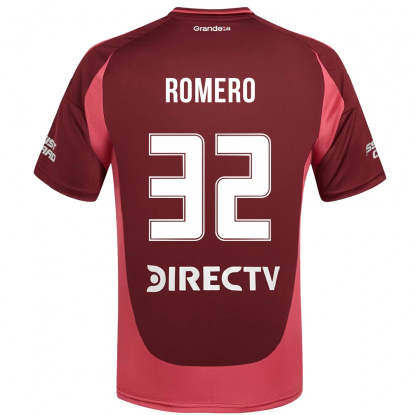 Danxen Kid Julieta Romero #32 Burgundy Magenta Away Jersey 2025/26 T-Shirt