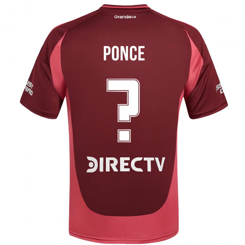 Danxen Kid Tomas Castro Ponce #0 Burgundy Magenta Away Jersey 2025/26 T-Shirt