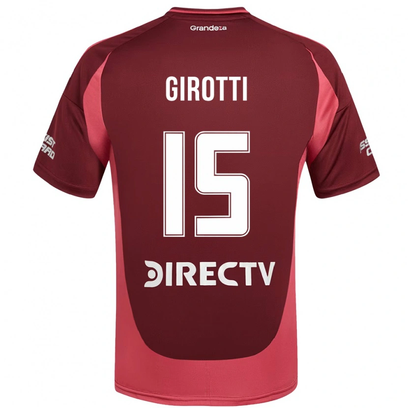 Danxen Kid Federico Girotti #15 Burgundy Magenta Away Jersey 2025/26 T-Shirt