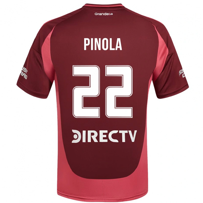 Danxen Kid Javier Pinola #22 Burgundy Magenta Away Jersey 2025/26 T-Shirt