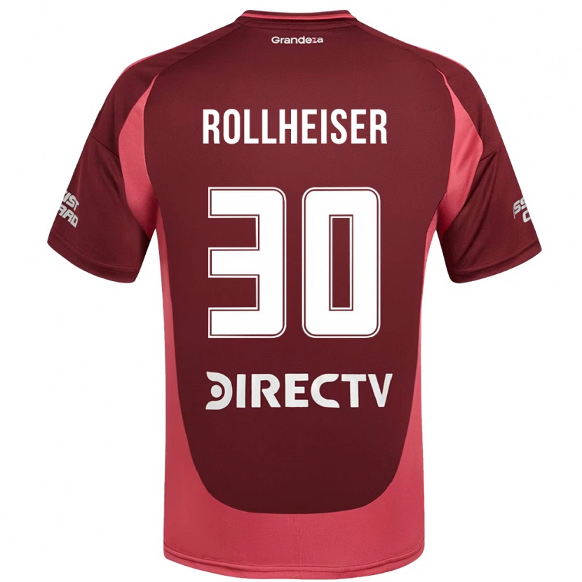 Danxen Kid Benjamin Rollheiser #30 Burgundy Magenta Away Jersey 2025/26 T-Shirt