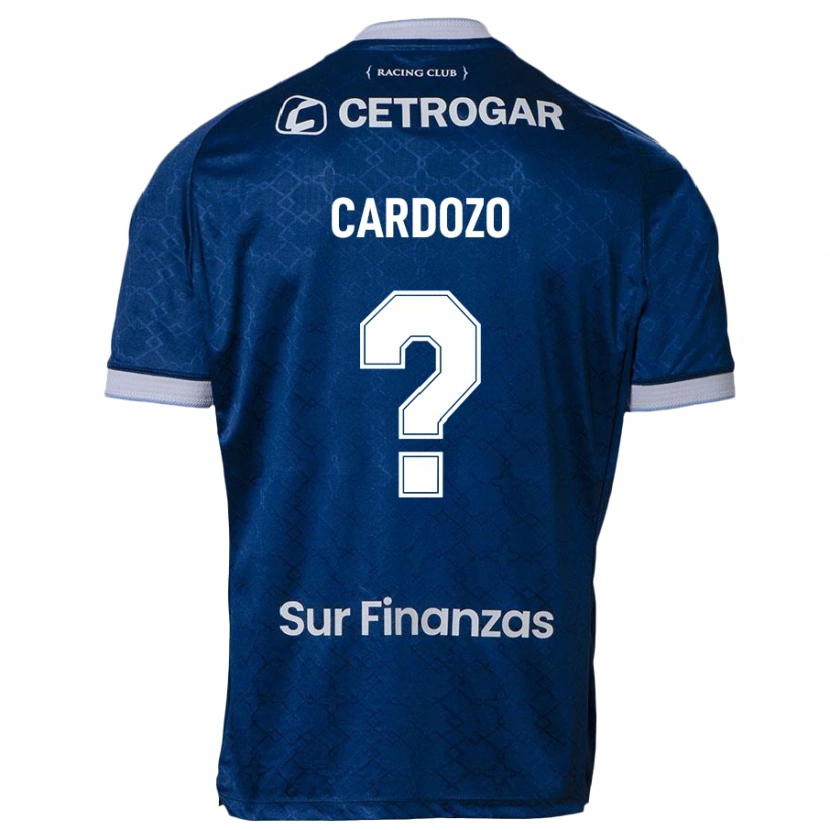 Danxen Kid Evelio Cardozo #0 Dark Blue Away Jersey 2025/26 T-Shirt