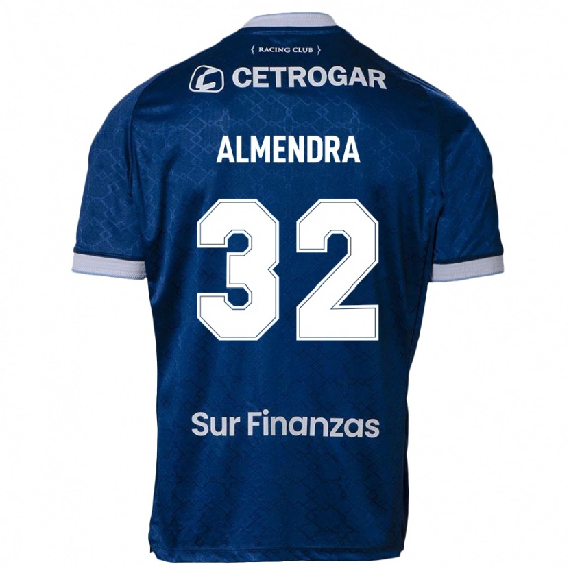 Danxen Kid Agustín Almendra #32 Dark Blue Away Jersey 2025/26 T-Shirt