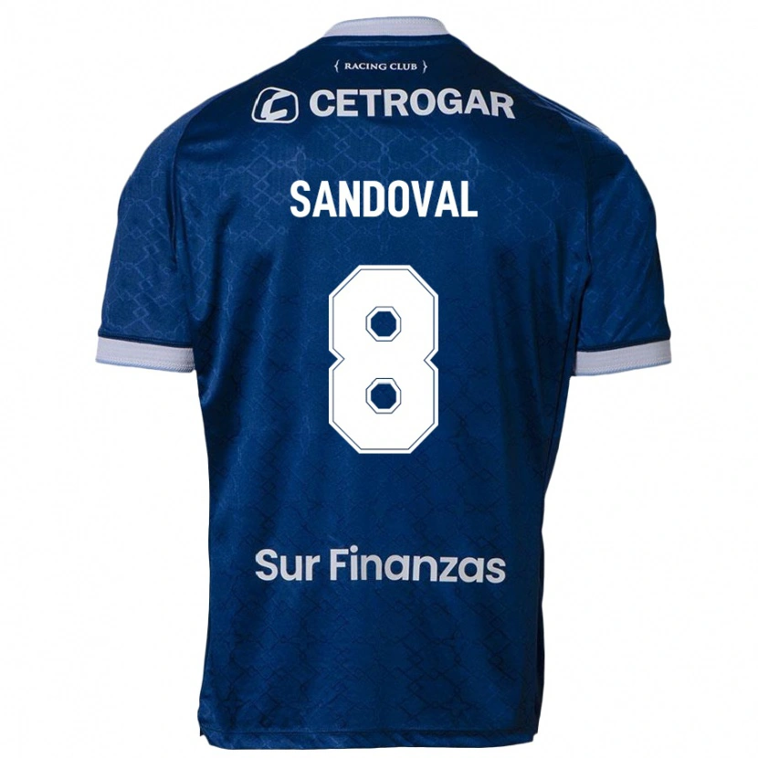 Danxen Kid Micaela Sandoval #8 Dark Blue Away Jersey 2025/26 T-Shirt