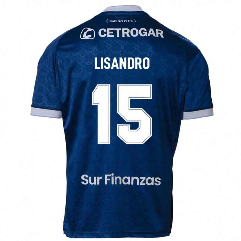 Danxen Kid Lisandro Lopez #15 Dark Blue Away Jersey 2025/26 T-Shirt