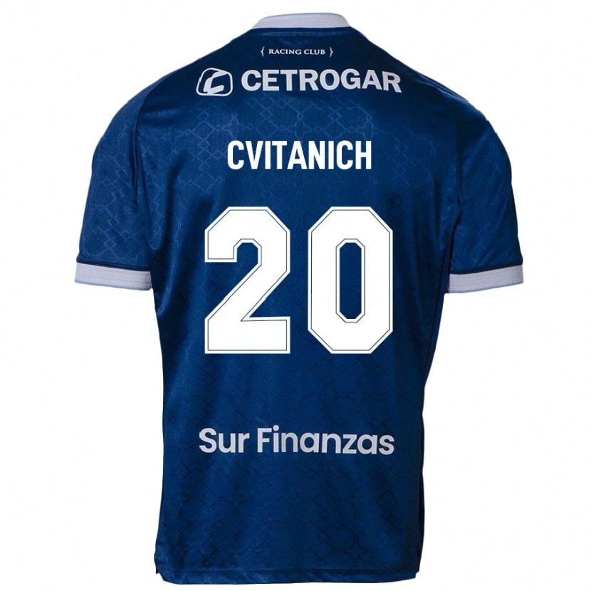 Danxen Kid Dario Cvitanich #20 Dark Blue Away Jersey 2025/26 T-Shirt