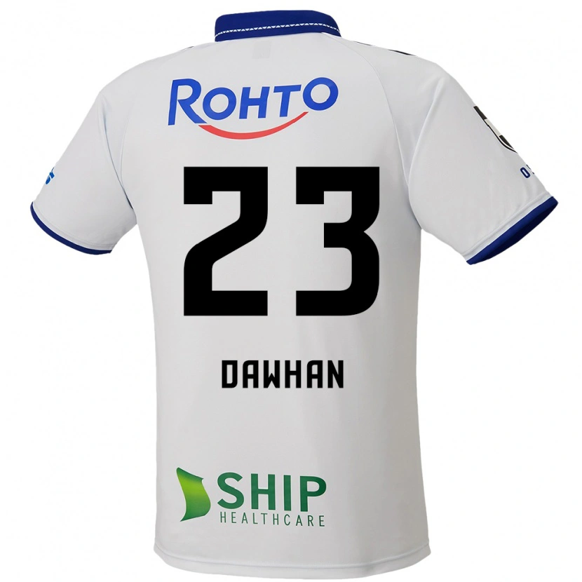 Danxen Kid Dawhan #23 White Blue Black Away Jersey 2025/26 T-Shirt