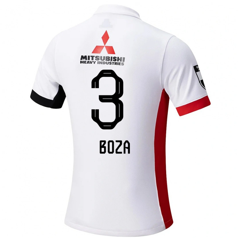 Danxen Kid Danilo Boza #3 White Black Away Jersey 2025/26 T-Shirt