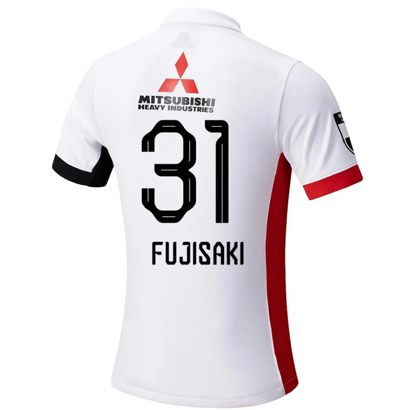 Danxen Kid Satoko Fujisaki #31 White Black Away Jersey 2025/26 T-Shirt