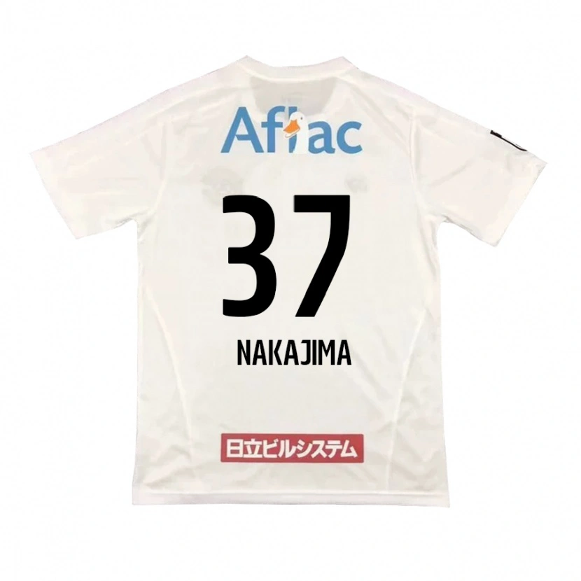 Danxen Kid Shun Nakajima #37 Light Gray Beige Away Jersey 2025/26 T-Shirt