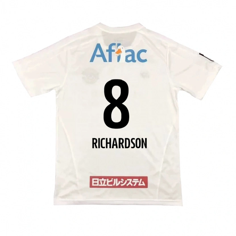 Danxen Kid Richardson #8 Light Gray Beige Away Jersey 2025/26 T-Shirt