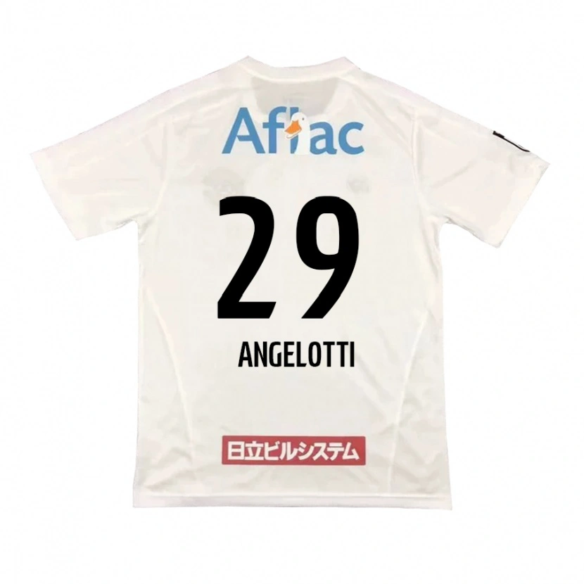 Danxen Kid Rodrigo Angelotti #29 Light Gray Beige Away Jersey 2025/26 T-Shirt