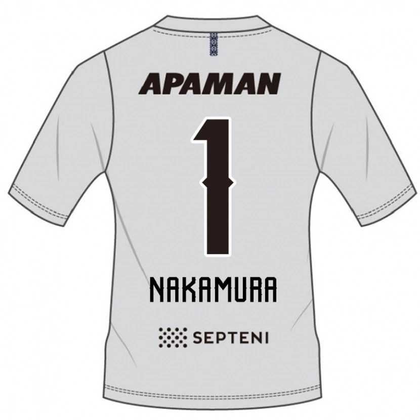 Danxen Kid Seigo Nakamura #1 Light Gray Away Jersey 2025/26 T-Shirt