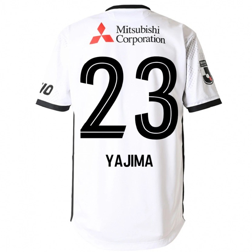 Danxen Kid Kiichi Yajima #23 White Black Away Jersey 2025/26 T-Shirt