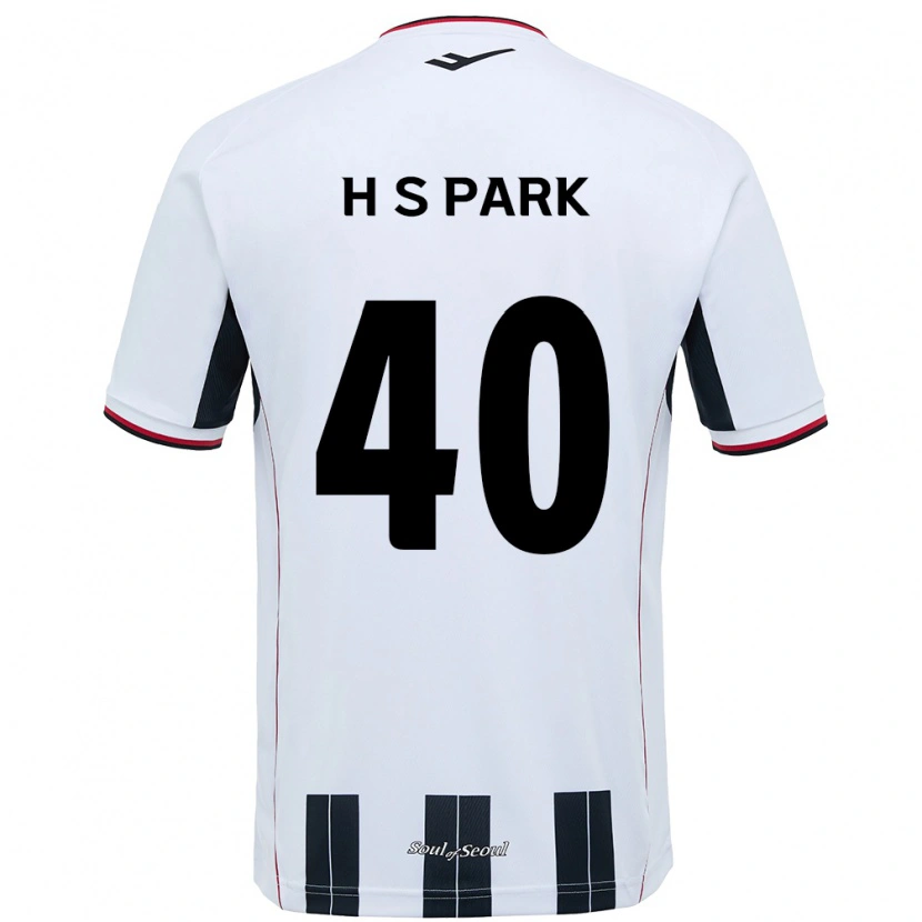 Danxen Kid Seong-Hun Park #40 White Black Away Jersey 2025/26 T-Shirt