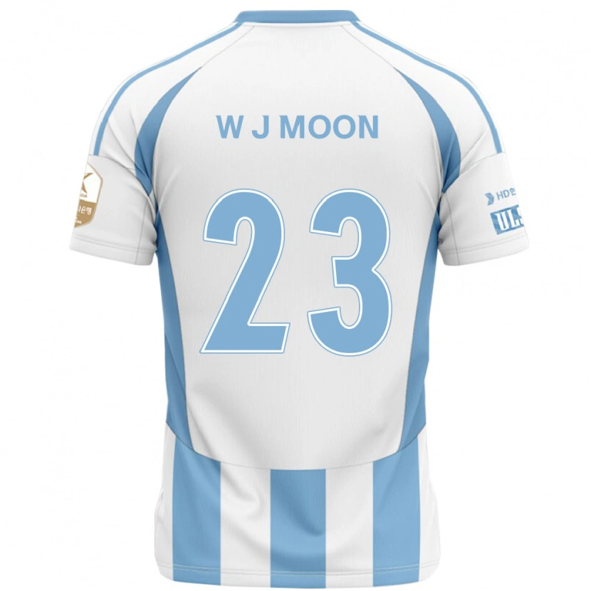 Danxen Kid Ji-Won Moon #23 White Sky Blue Away Jersey 2025/26 T-Shirt