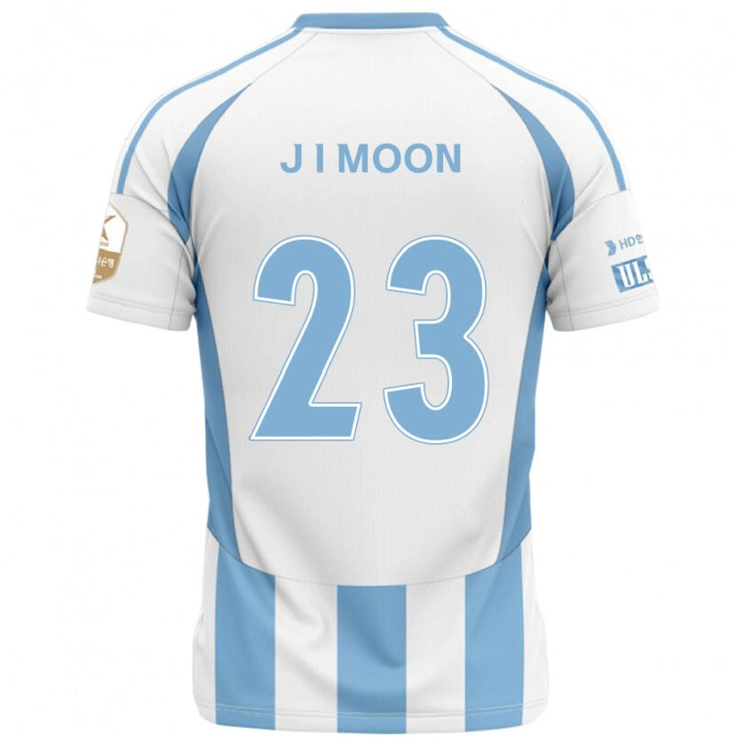 Danxen Kid Jung-In Moon #23 White Sky Blue Away Jersey 2025/26 T-Shirt