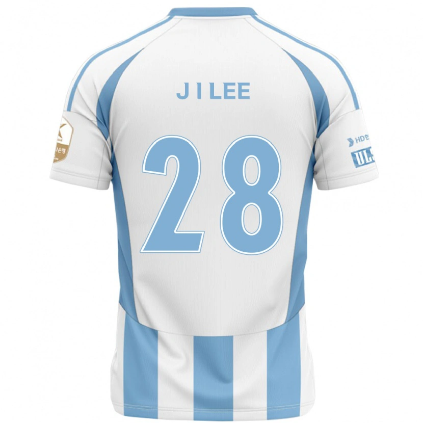 Danxen Kid Jae-Ik Lee #28 White Sky Blue Away Jersey 2025/26 T-Shirt