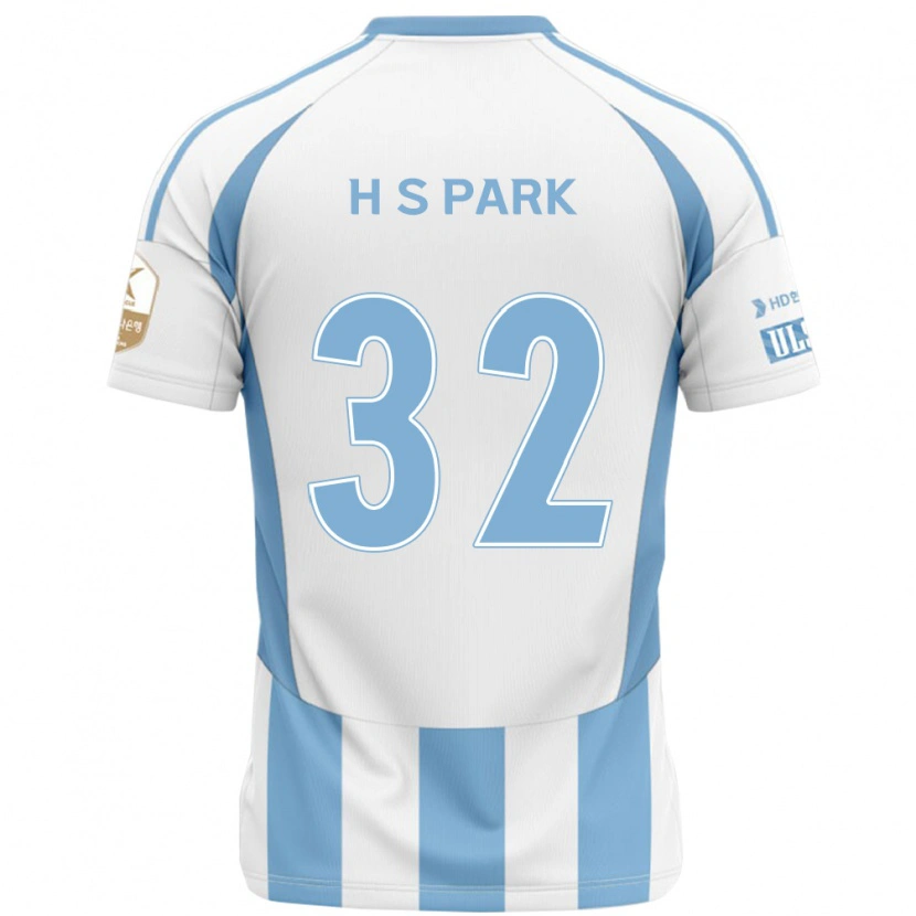 Danxen Kid Sung-Hyun Park #32 White Sky Blue Away Jersey 2025/26 T-Shirt