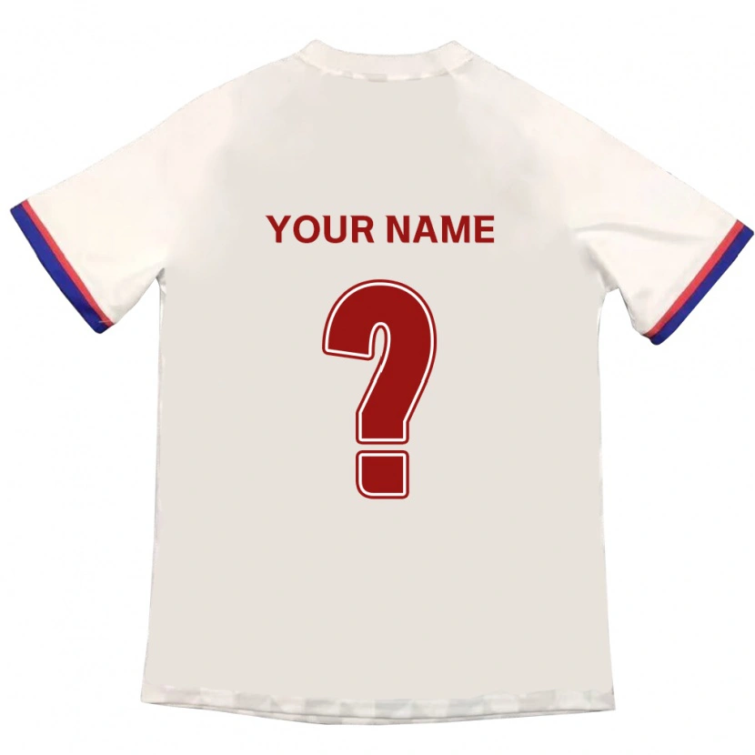 Danxen Kid Your Name #0 Off-White Red Away Jersey 2025/26 T-Shirt