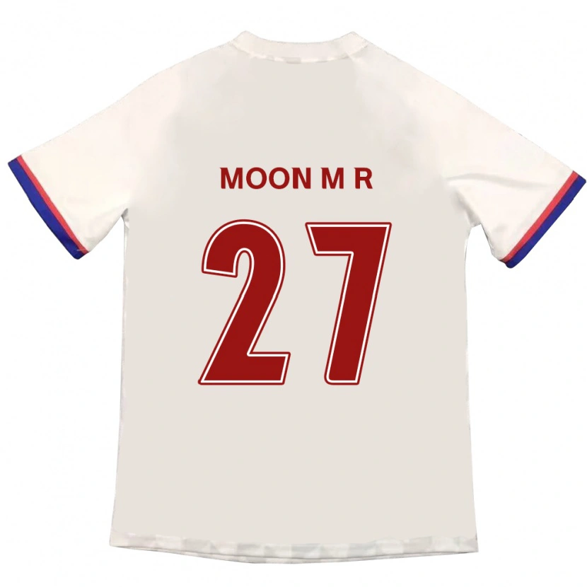 Danxen Kid Moon Mi-Ra #27 Off-White Red Away Jersey 2025/26 T-Shirt