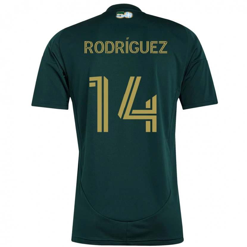 Danxen Men Jonathan Rodríguez #14 Black Brown Home Jersey 2025/26 T-Shirt