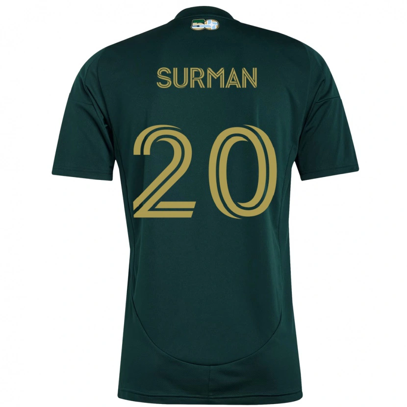 Danxen Men Finn Surman #20 Black Brown Home Jersey 2025/26 T-Shirt