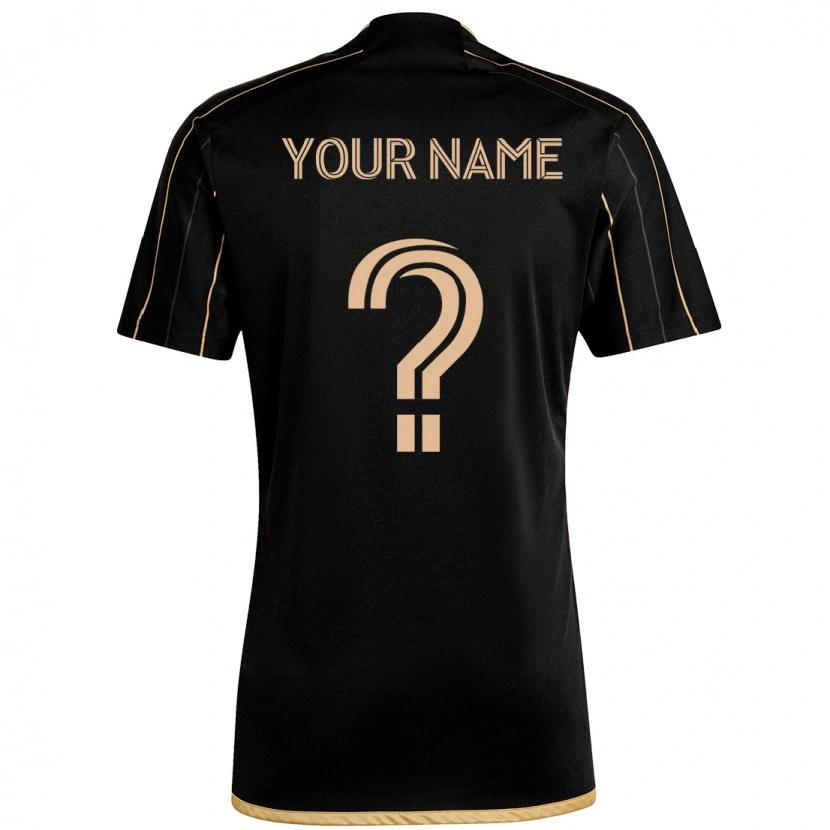 Danxen Men Your Name #0 Black Brown Home Jersey 2025/26 T-Shirt