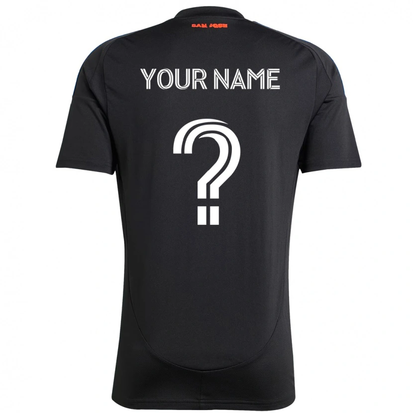 Danxen Men Your Name #0 Black Dark Blue Home Jersey 2025/26 T-Shirt