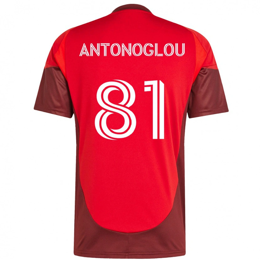 Danxen Men Themi Antonoglou #81 Red White Home Jersey 2025/26 T-Shirt