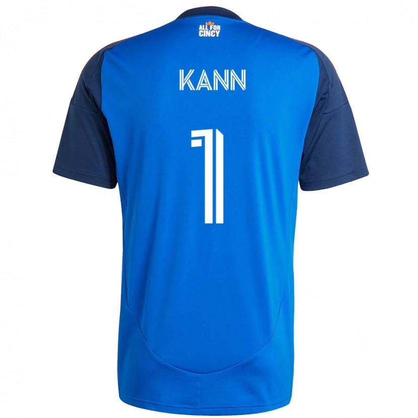 Danxen Men Alec Kann #1 Dark Blue Orange Home Jersey 2025/26 T-Shirt