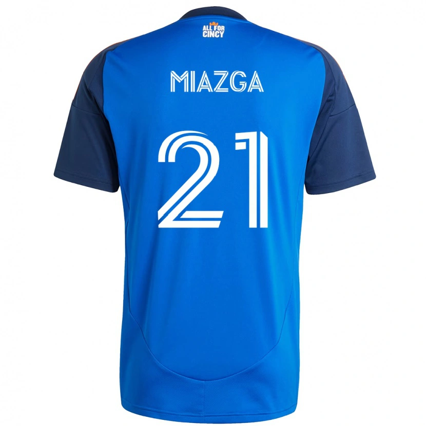 Danxen Men Matt Miazga #21 Dark Blue Orange Home Jersey 2025/26 T-Shirt