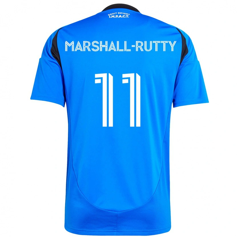 Danxen Men Jahkeele Marshall-Rutty #11 Dark Blue Black Home Jersey 2025/26 T-Shirt