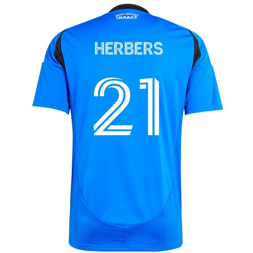 Danxen Men Fabian Herbers #21 Dark Blue Black Home Jersey 2025/26 T-Shirt