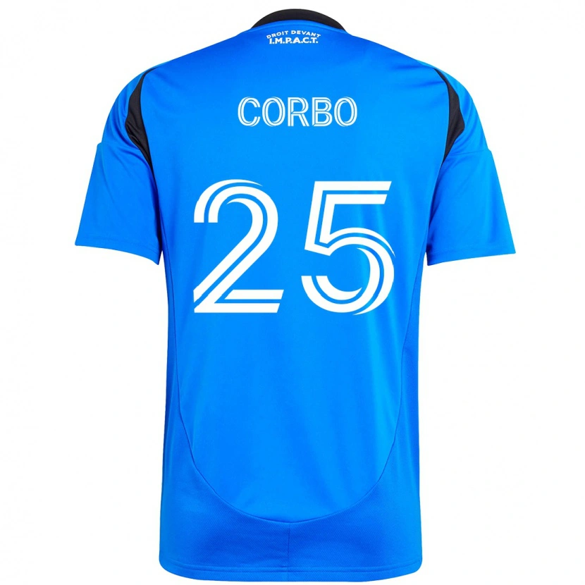 Danxen Men Gabriele Corbo #25 Dark Blue Black Home Jersey 2025/26 T-Shirt