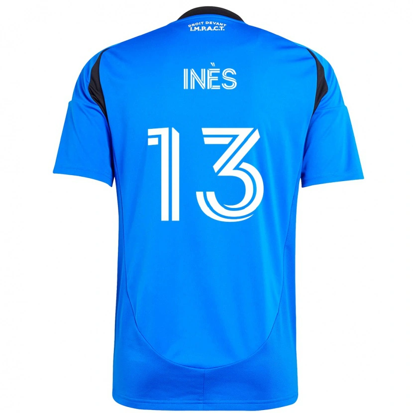 Danxen Men Nourani Inès #13 Dark Blue Black Home Jersey 2025/26 T-Shirt