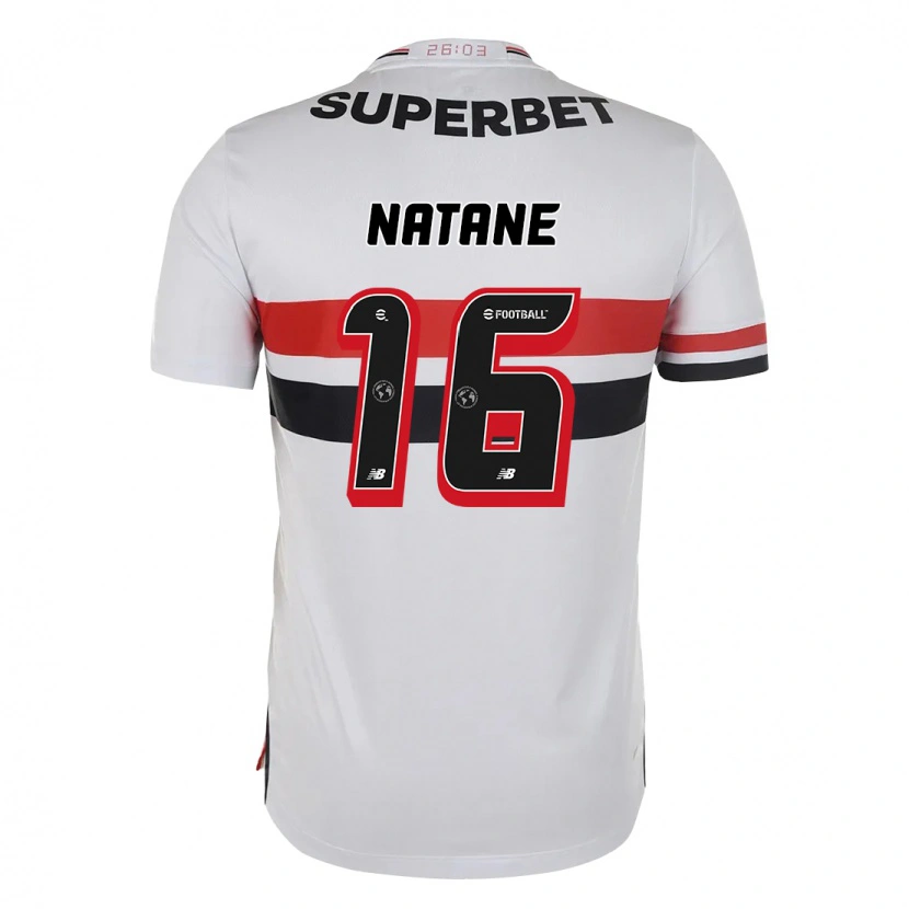 Danxen Men Natane #16 Red Black White Home Jersey 2025/26 T-Shirt